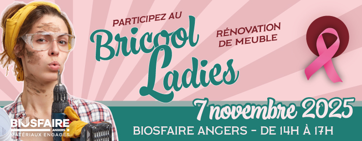 Atelier - Bricool Ladies : créer, partager et soutenir la lutte contre le cancer du sein