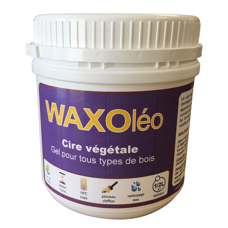 Wax'oléo Cire végétale pour bois