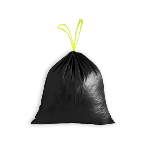 10 Sacs poubelle 2 liens “Coulissants”